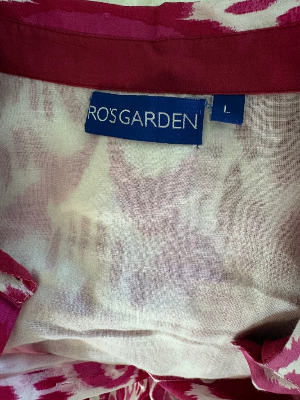 Ro's Garden Magenta June Deauville Dress - Picture 3 of 3